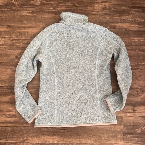 Patagonia Better Sweater 1/4 Zip Pullover Womens Small Blue Fleece Jacket - Picture 5 of 9